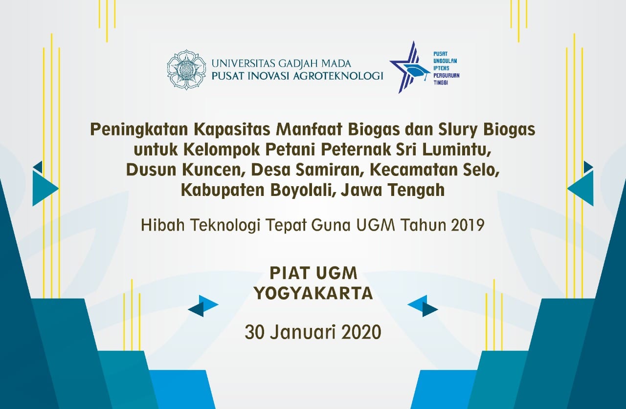 Pelatihan Peningkatan Kapasitas Manfaat Biogas Dan Slury Limbah ...